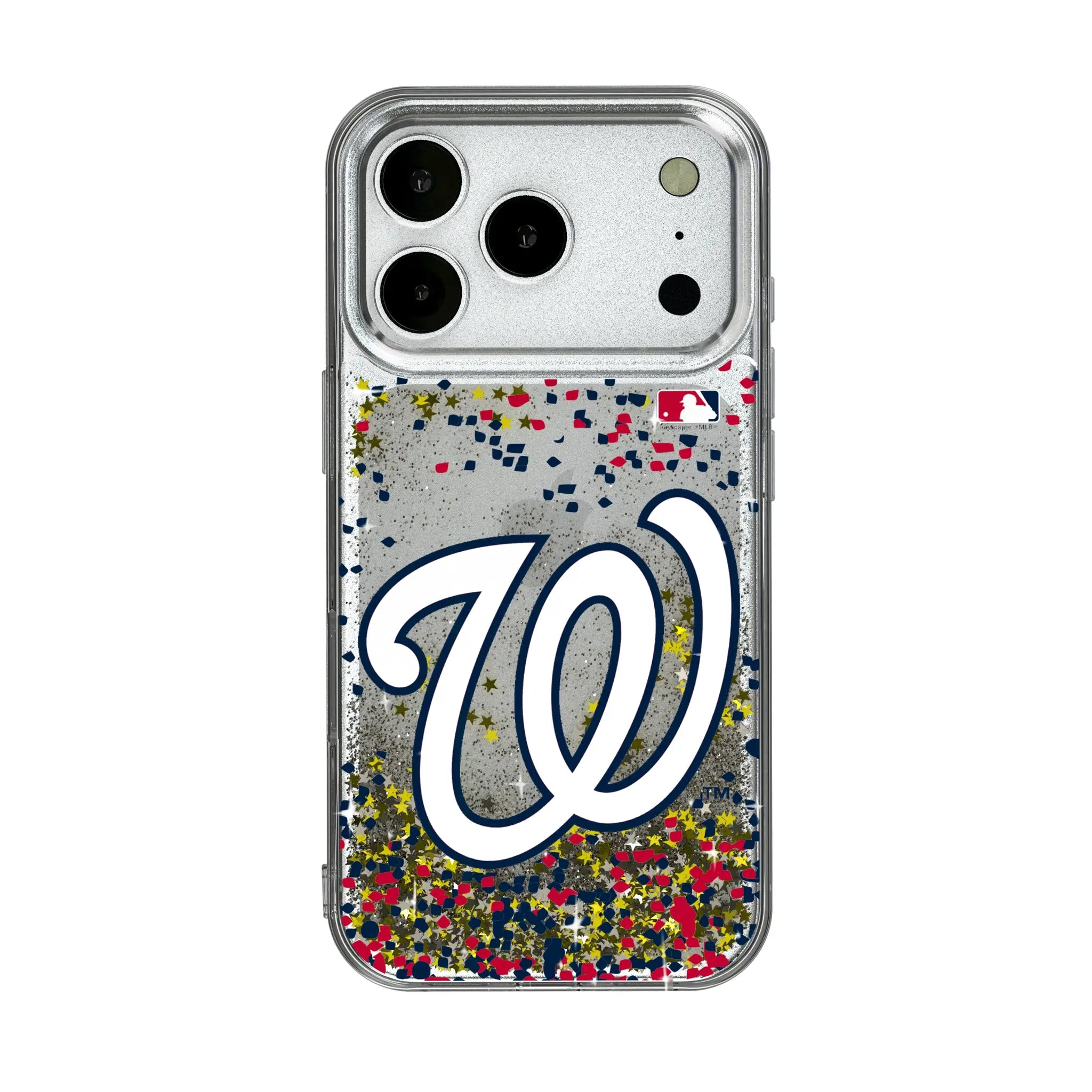 Washington Nationals Confetti Glitter Phone Case