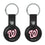 Washington Nationals Insignia Black Airtag Holder 2-Pack