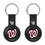 Washington Nationals Insignia Black Airtag Holder 2-Pack