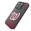 Washington Nationals Linen Bling Phone Case for Apple iPhone