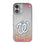 Washington Nationals Linen Glitter Phone Case