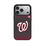 Washington Nationals Linen MagSafe Compatible Phone Case for Apple iPhone