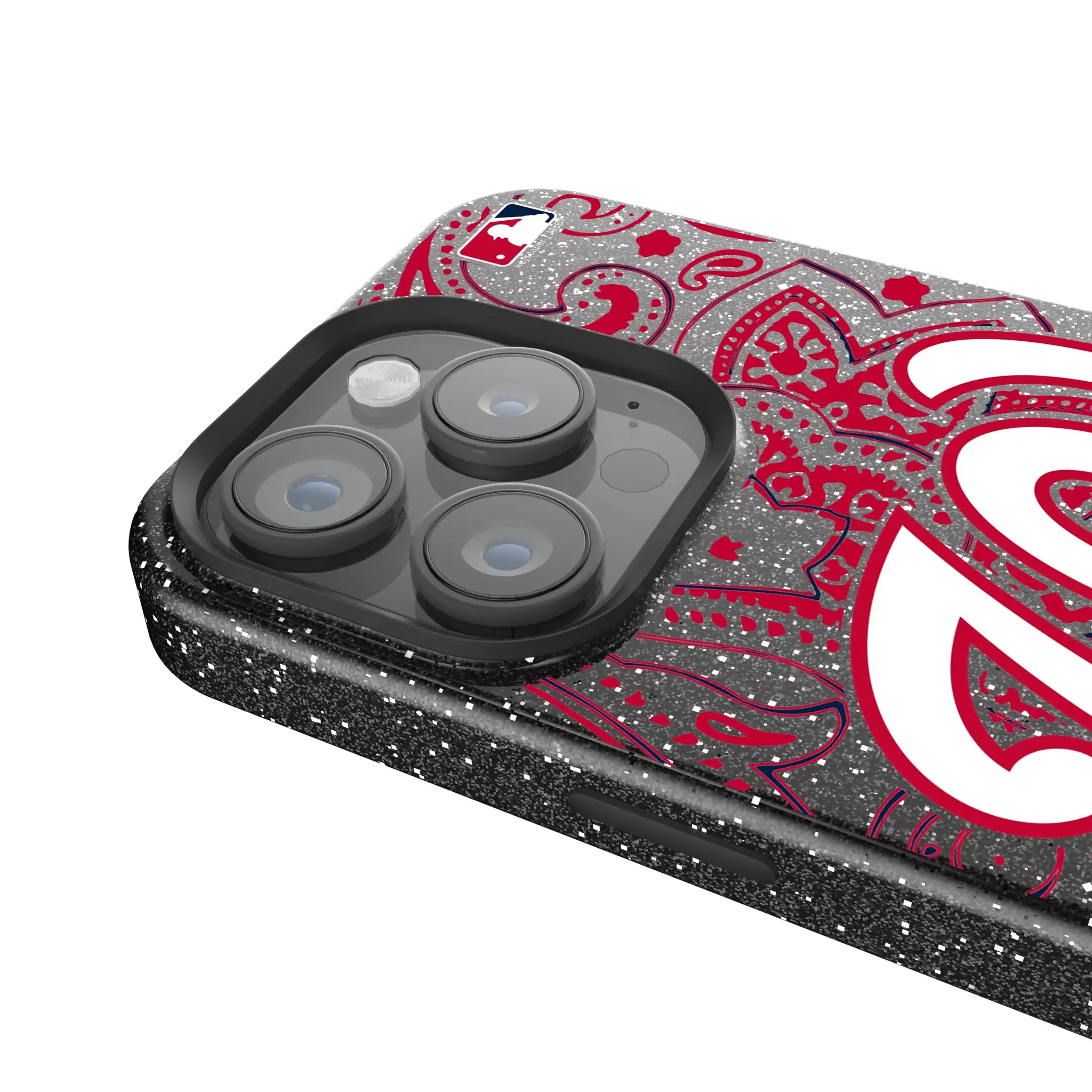 Washington Nationals Paisley Bling Phone Case