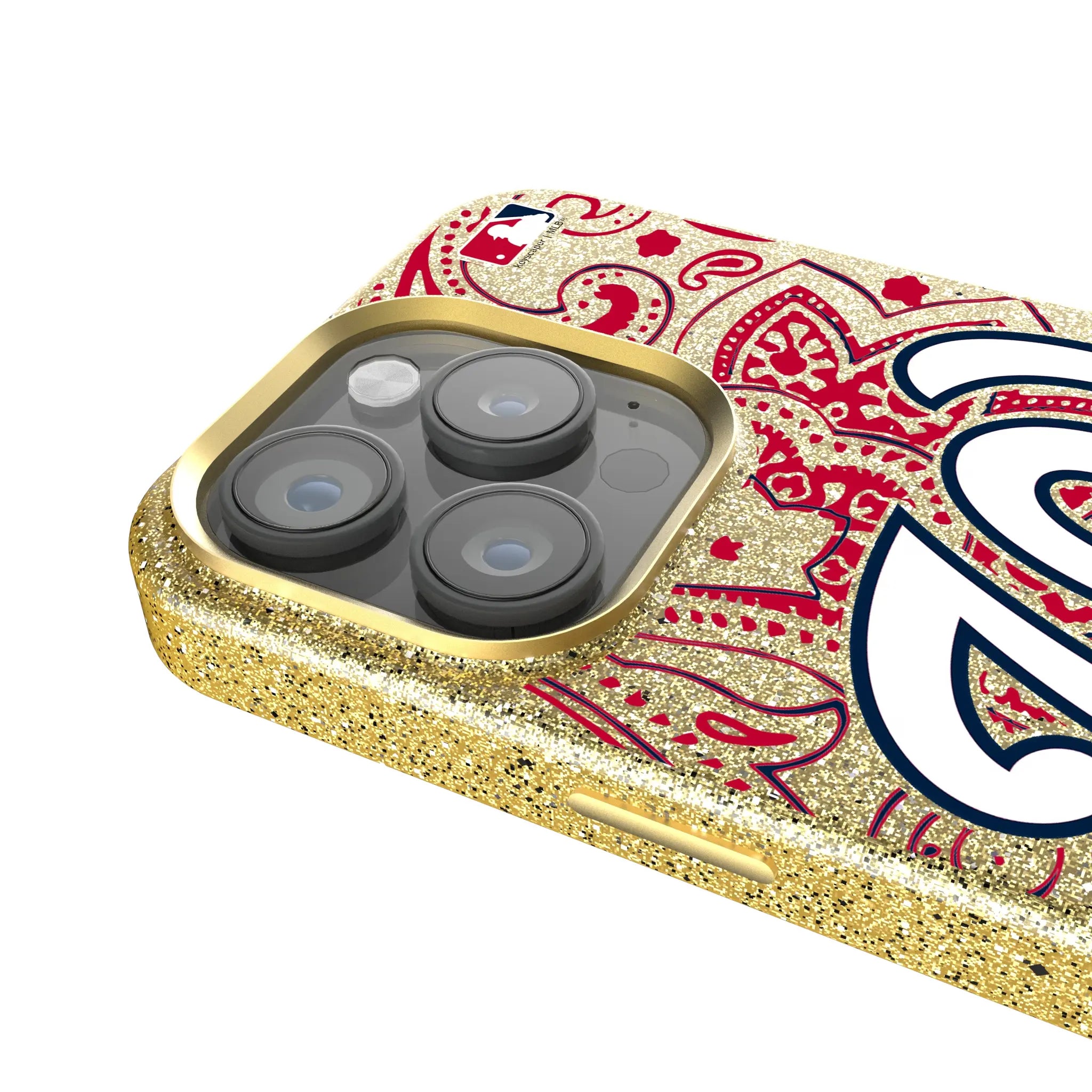 Washington Nationals Paisley Bling Phone Case