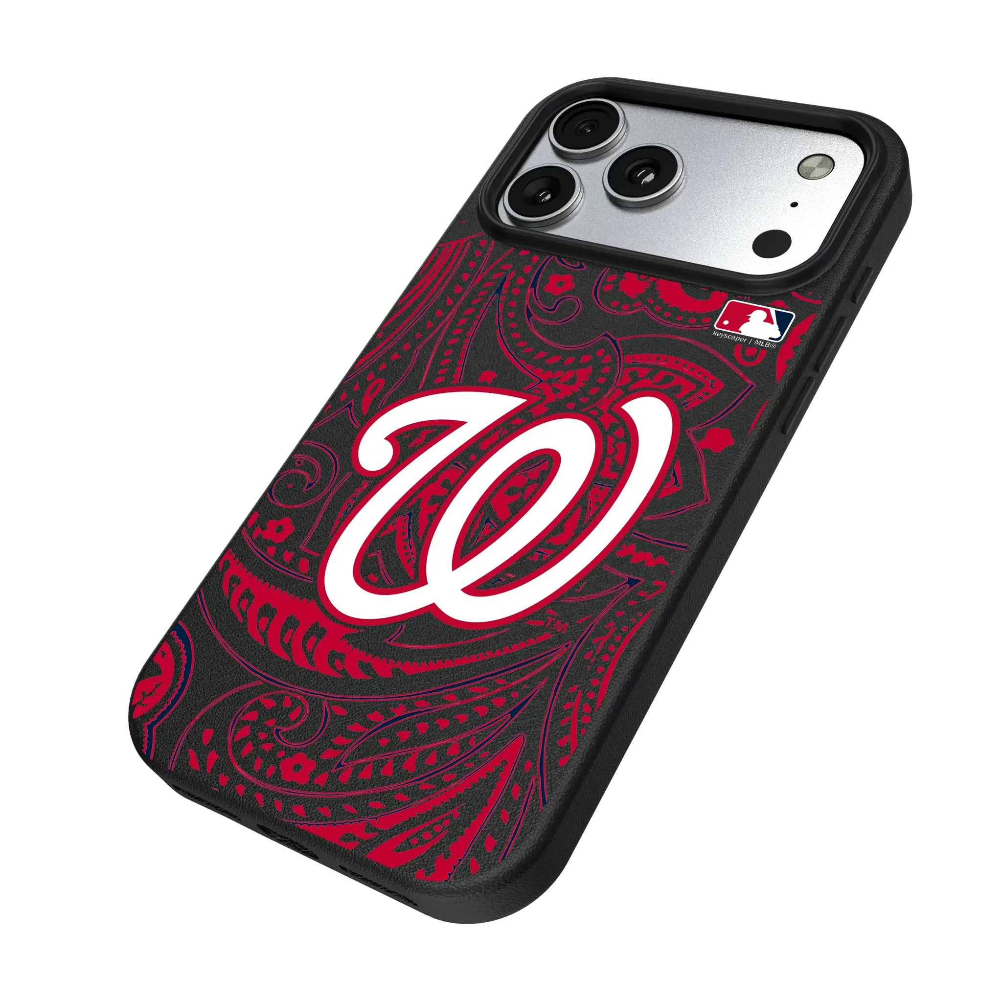 Washington Nationals Paisley MagSafe Compatible Phone Case for Apple iPhone