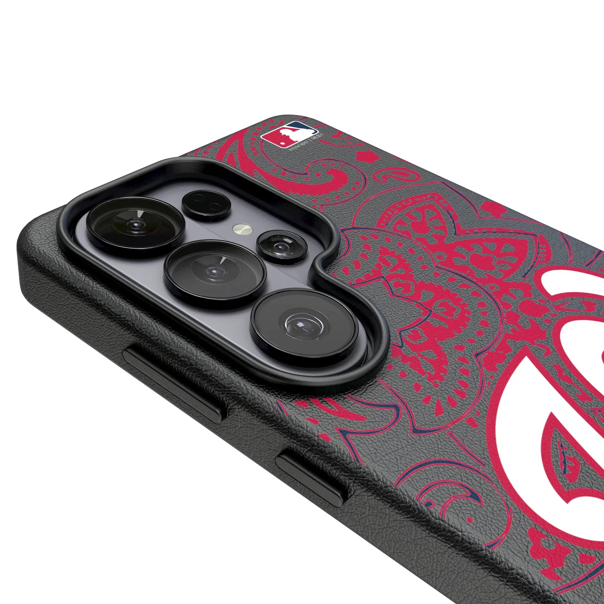 Washington Nationals Paisley MagSafe Compatible Phone Case for Samsung Galaxy