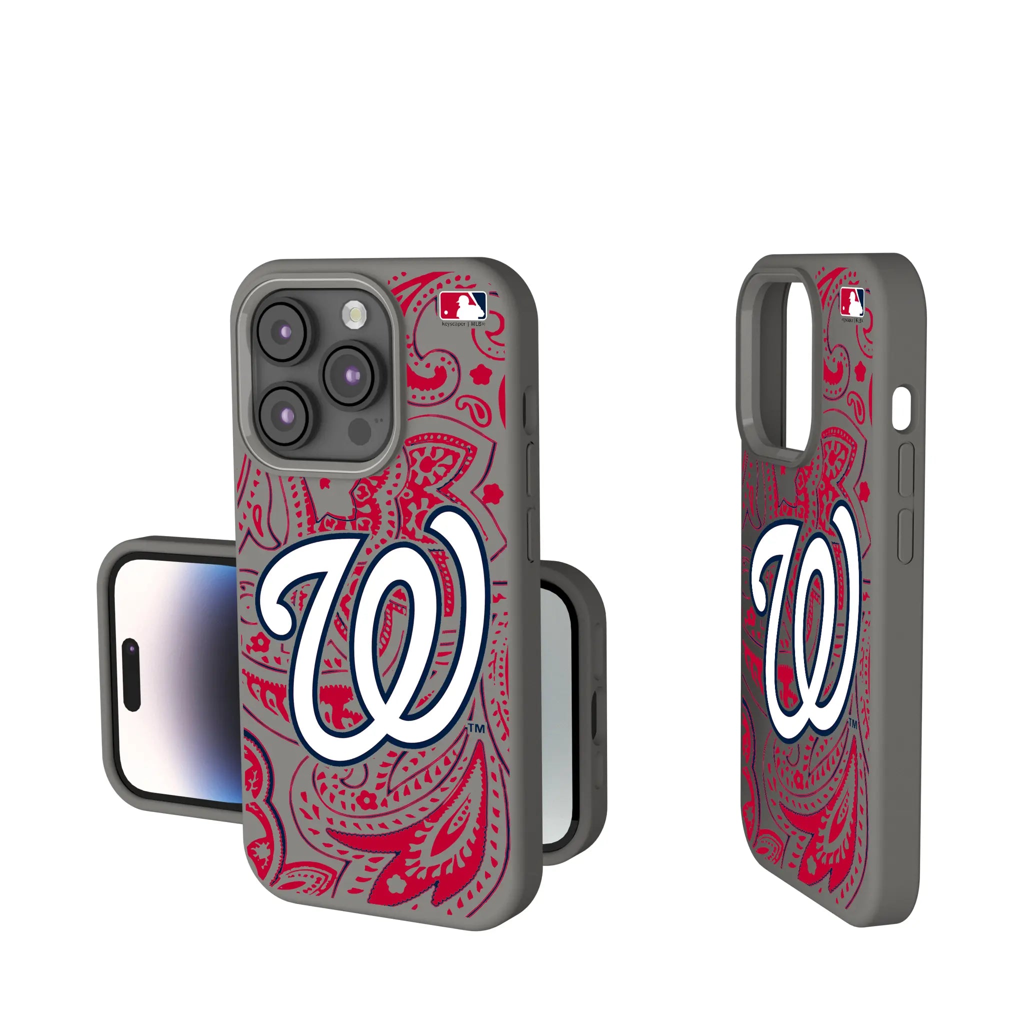 Washington Nationals Paisley Soft Touch Phone Case