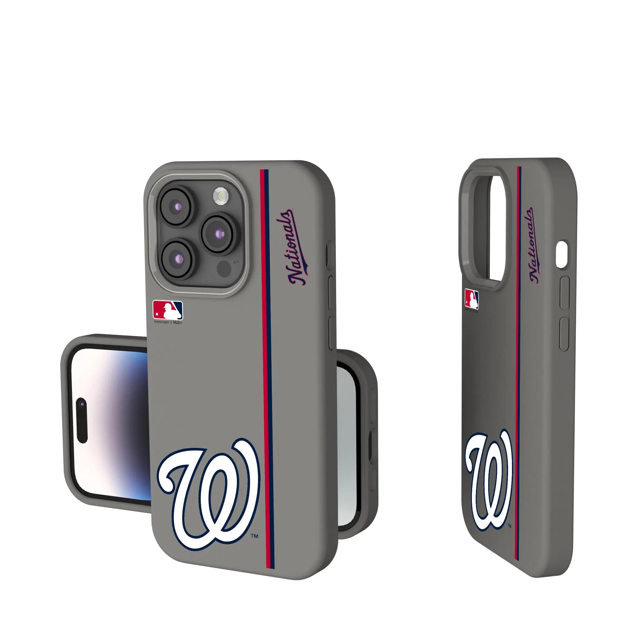 Washington Nationals Sidebar Soft Touch Phone Case