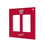 Washington Nationals Solid Hidden-Screw Light Switch Plate