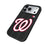 Washington Nationals Text Backdrop Bump Phone Case