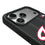 Washington Nationals Text Backdrop Bump Phone Case