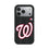 Washington Nationals Text Backdrop Bump Phone Case