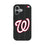 Washington Nationals Text Backdrop Bump Phone Case
