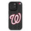 Washington Nationals Text Backdrop Bump Phone Case
