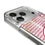 Washington Nationals Text Backdrop Glitter Phone Case