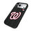 Washington Nationals Text Backdrop MagSafe Compatible Phone Case for Apple iPhone