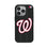 Washington Nationals Text Backdrop MagSafe Compatible Phone Case for Apple iPhone