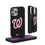 Washington Nationals Text Backdrop Rugged Phone Case - Sports Gifts, Sports Memorabilia, Sports Collectibles, Fan Shop