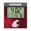 Washington State University Cougars Color Block Wall Clock
