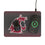 Washington State University Cougars Linen 15-Watt Wireless Charger and Mouse Pad