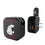 Washington State University Cougars Linen 2 in 1 USB A/C Charger