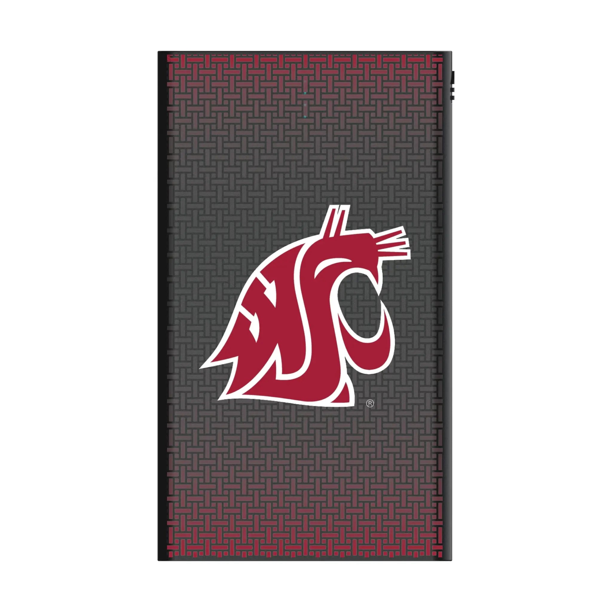 Washington State University Cougars Linen 5000mAh Flat Powerbank