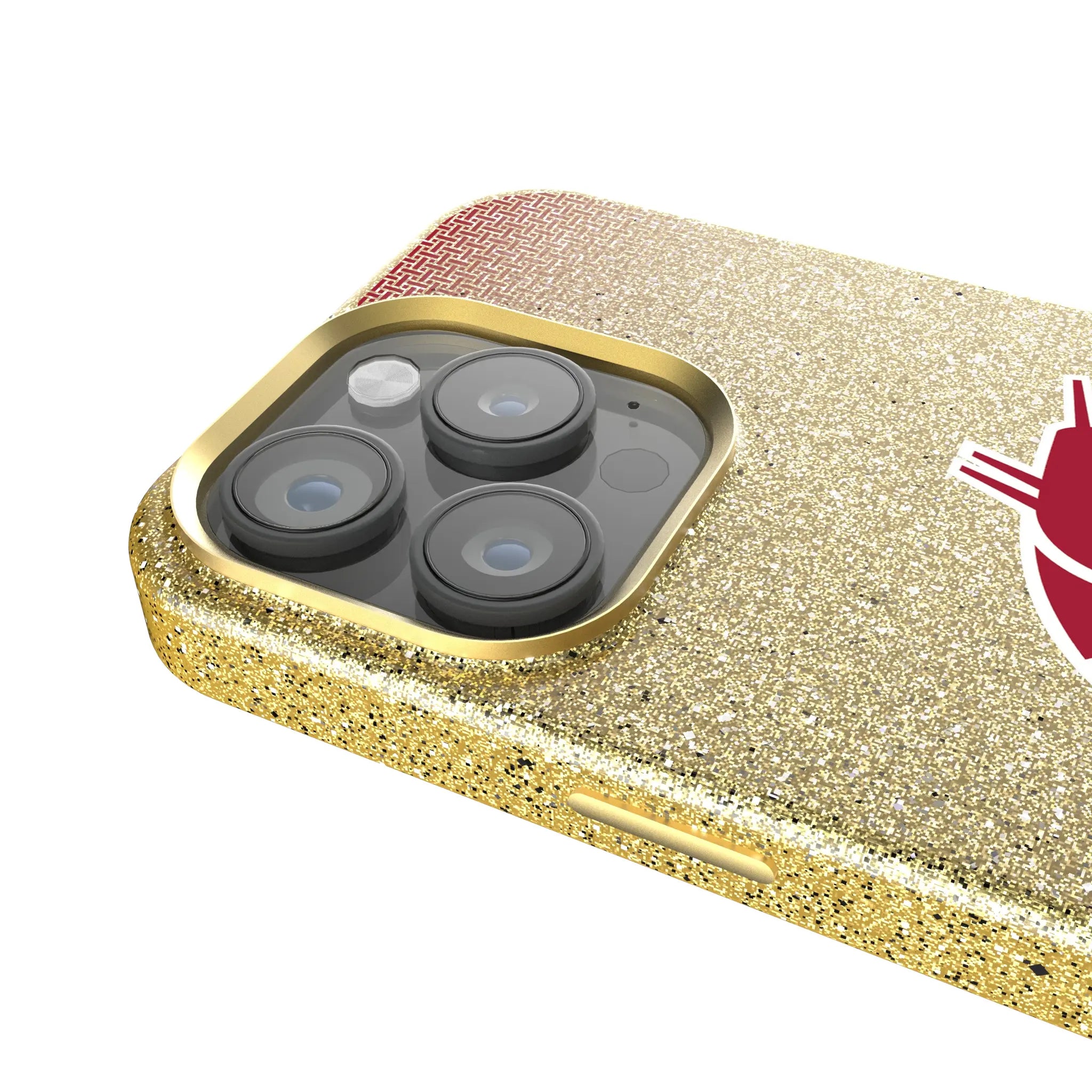Washington State University Cougars Linen Bling Phone Case for Apple iPhone