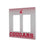 Washington State University Cougars Linen Hidden-Screw Light Switch Plate