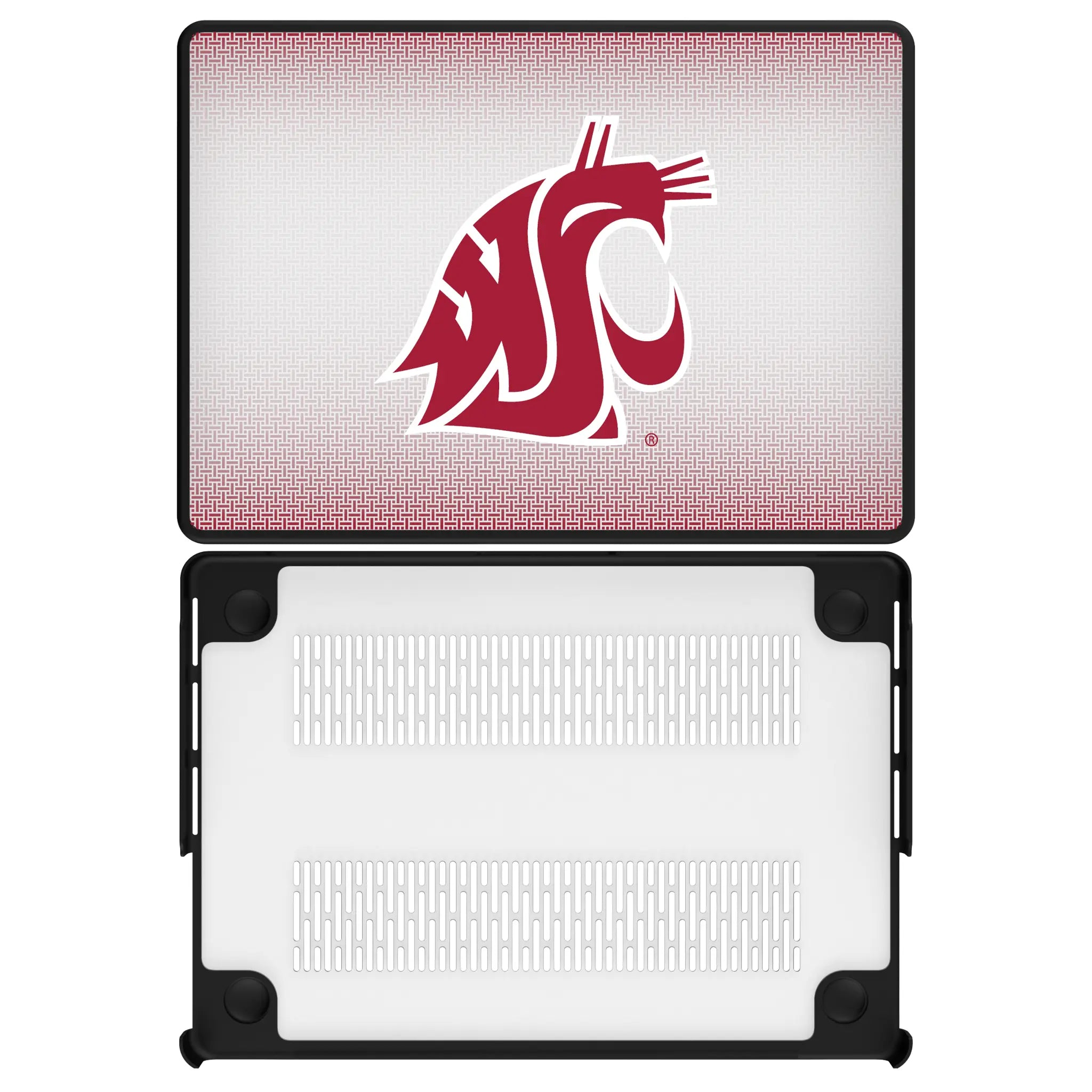 Washington State University Cougars Linen Laptop Case for Apple MacBook