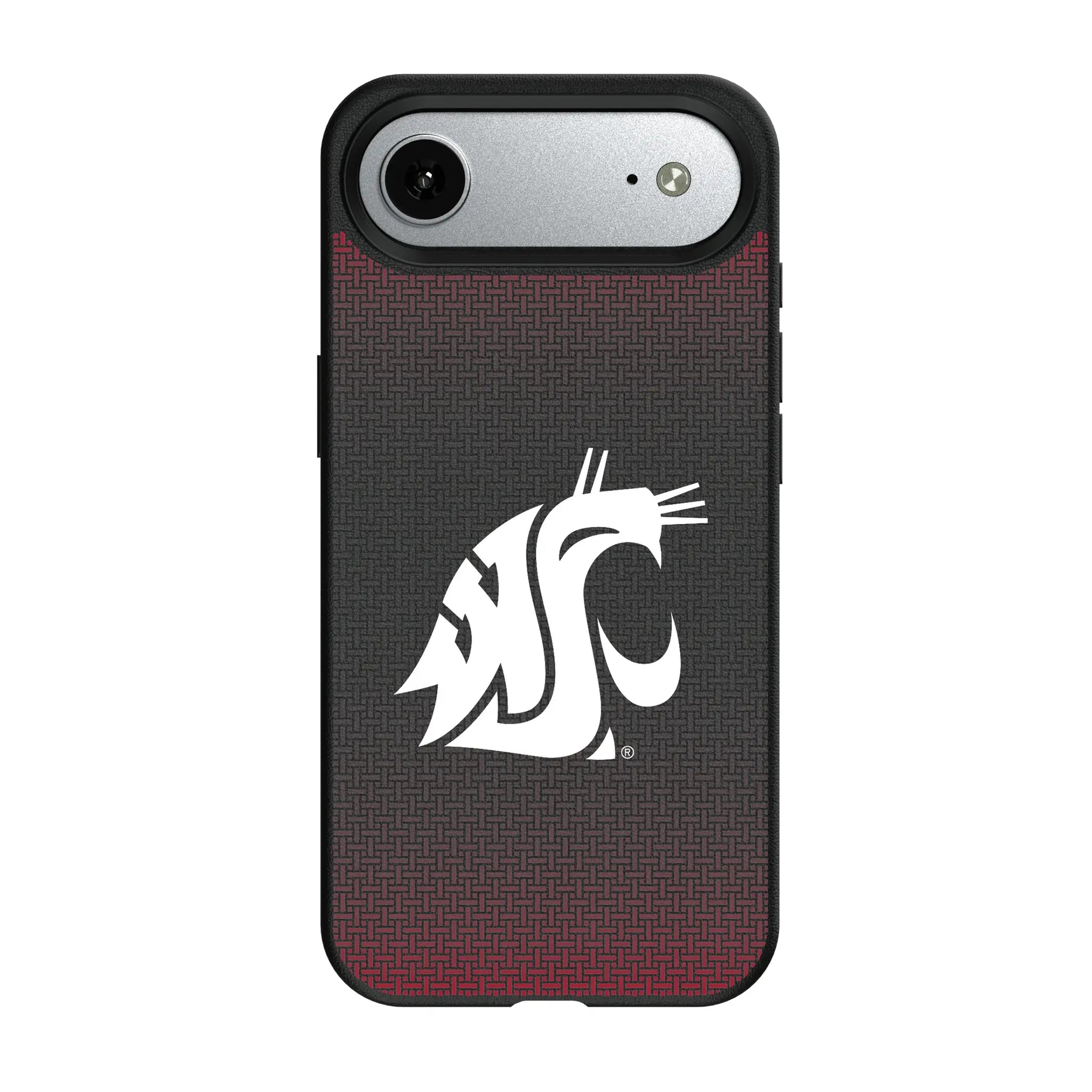 Washington State University Cougars Linen MagSafe Compatible Phone Case for Apple iPhone