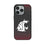 Washington State University Cougars Linen MagSafe Compatible Phone Case for Apple iPhone
