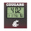 Washington State University Cougars Linen Wall Clock