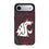 Washington State University Cougars Paisley MagSafe Compatible Phone Case for Apple iPhone