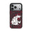 Washington State University Cougars Paisley MagSafe Compatible Phone Case for Apple iPhone
