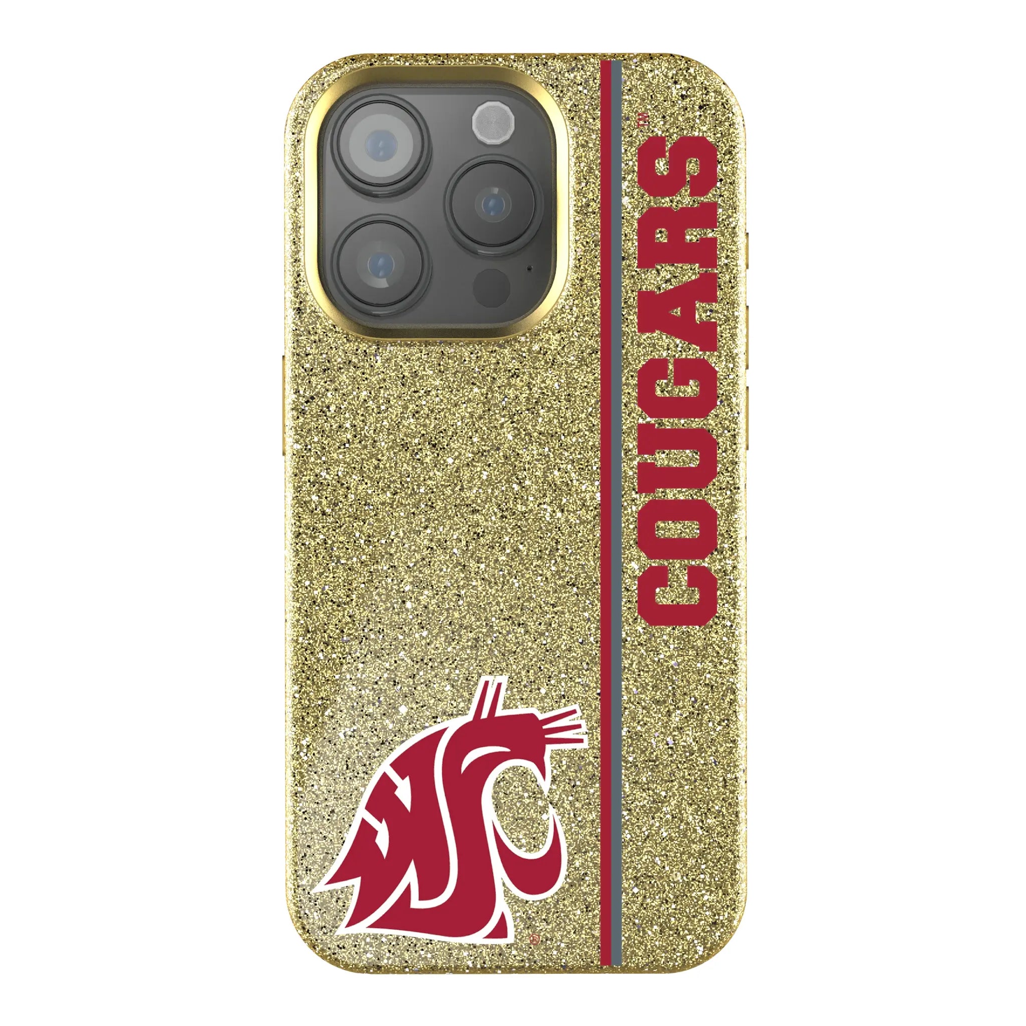 Washington State University Cougars Sidebar Bling Phone Case
