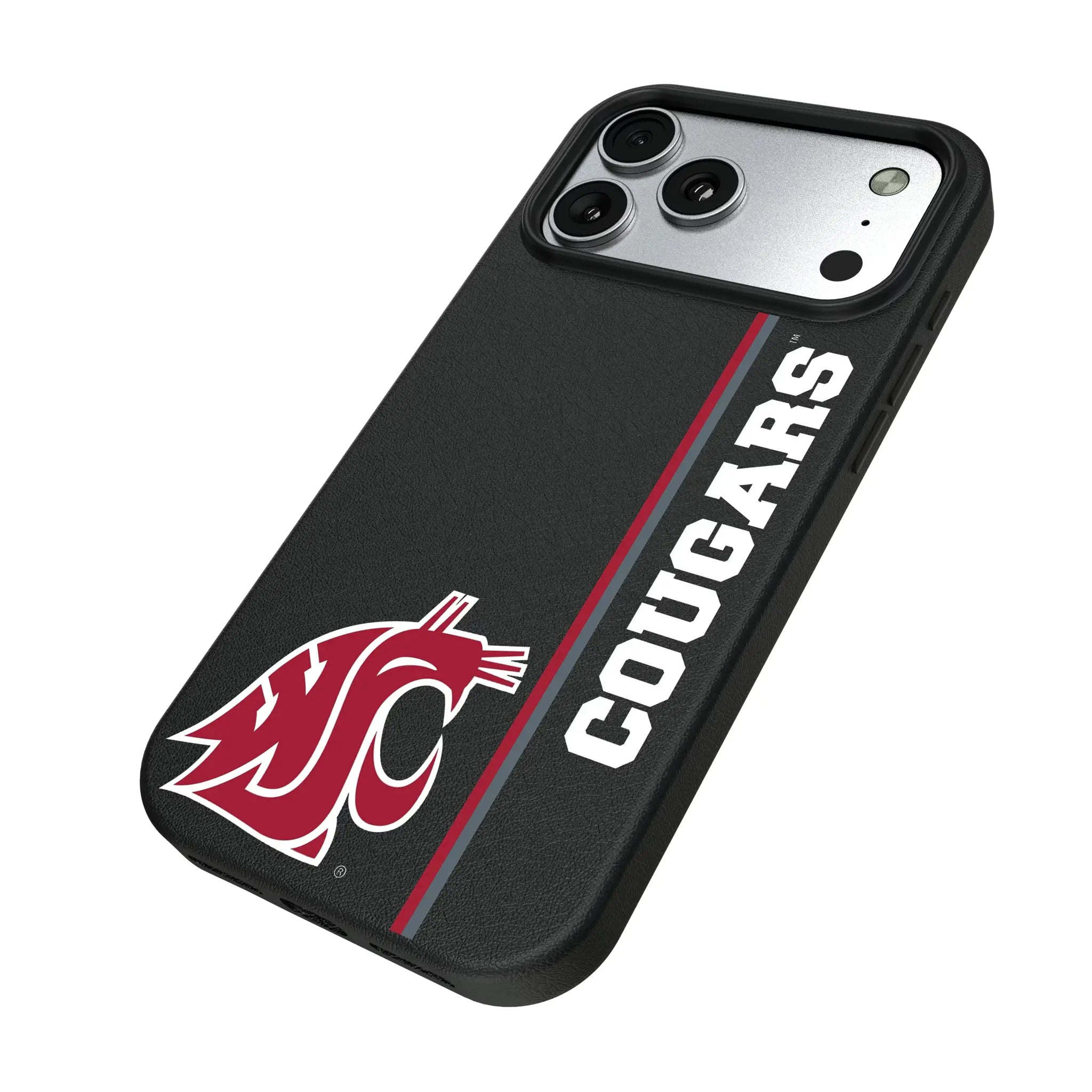 Washington State University Cougars Sidebar MagSafe Compatible Phone Case for Apple iPhone