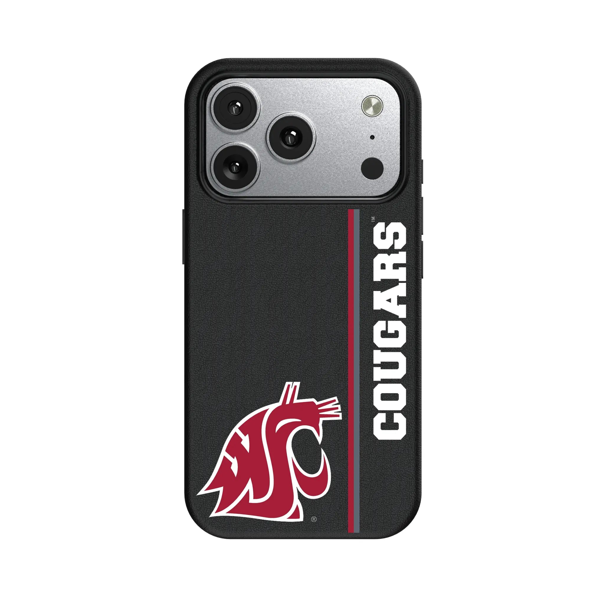 Washington State University Cougars Sidebar MagSafe Compatible Phone Case for Apple iPhone