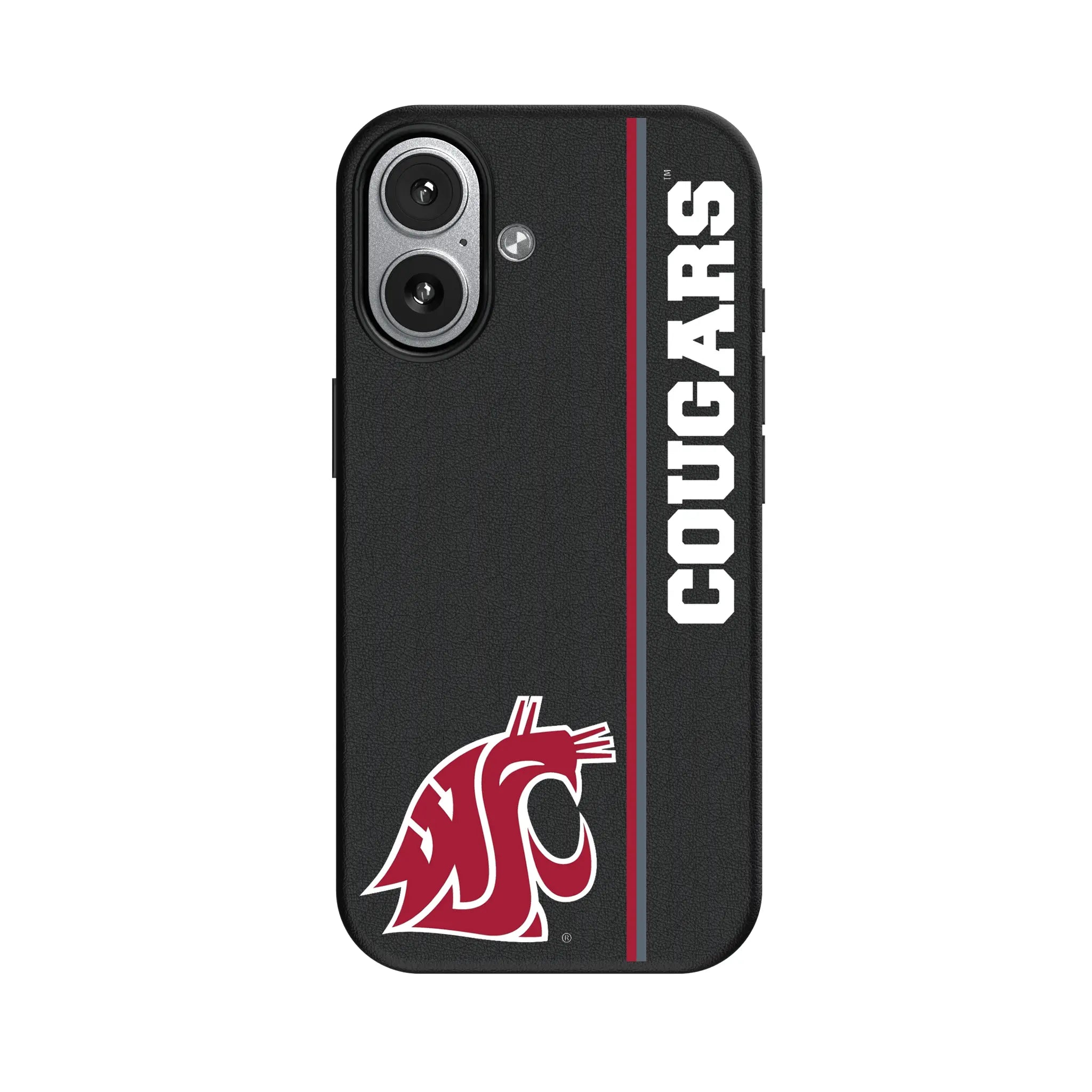 Washington State University Cougars Sidebar MagSafe Compatible Phone Case for Apple iPhone