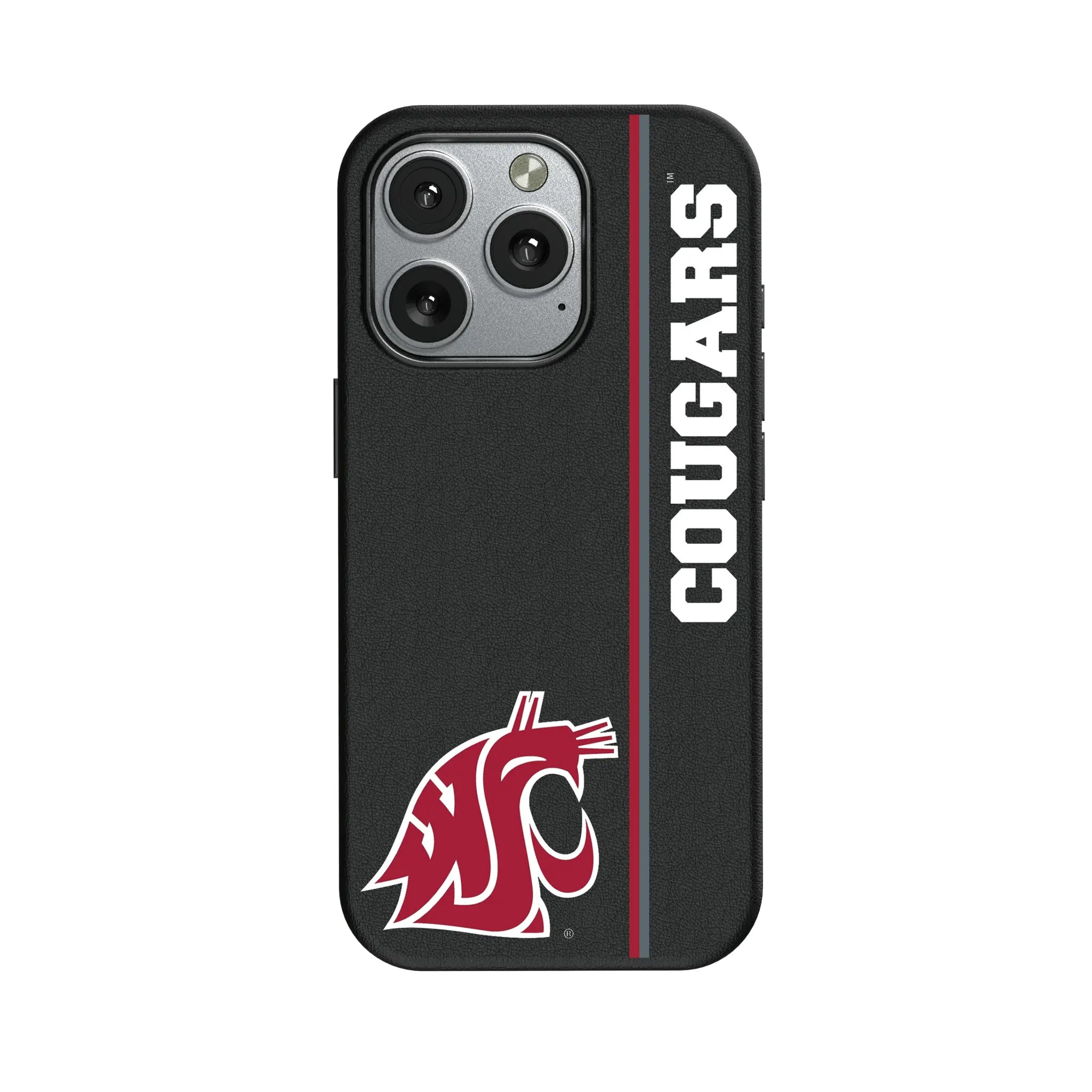 Washington State University Cougars Sidebar MagSafe Compatible Phone Case for Apple iPhone