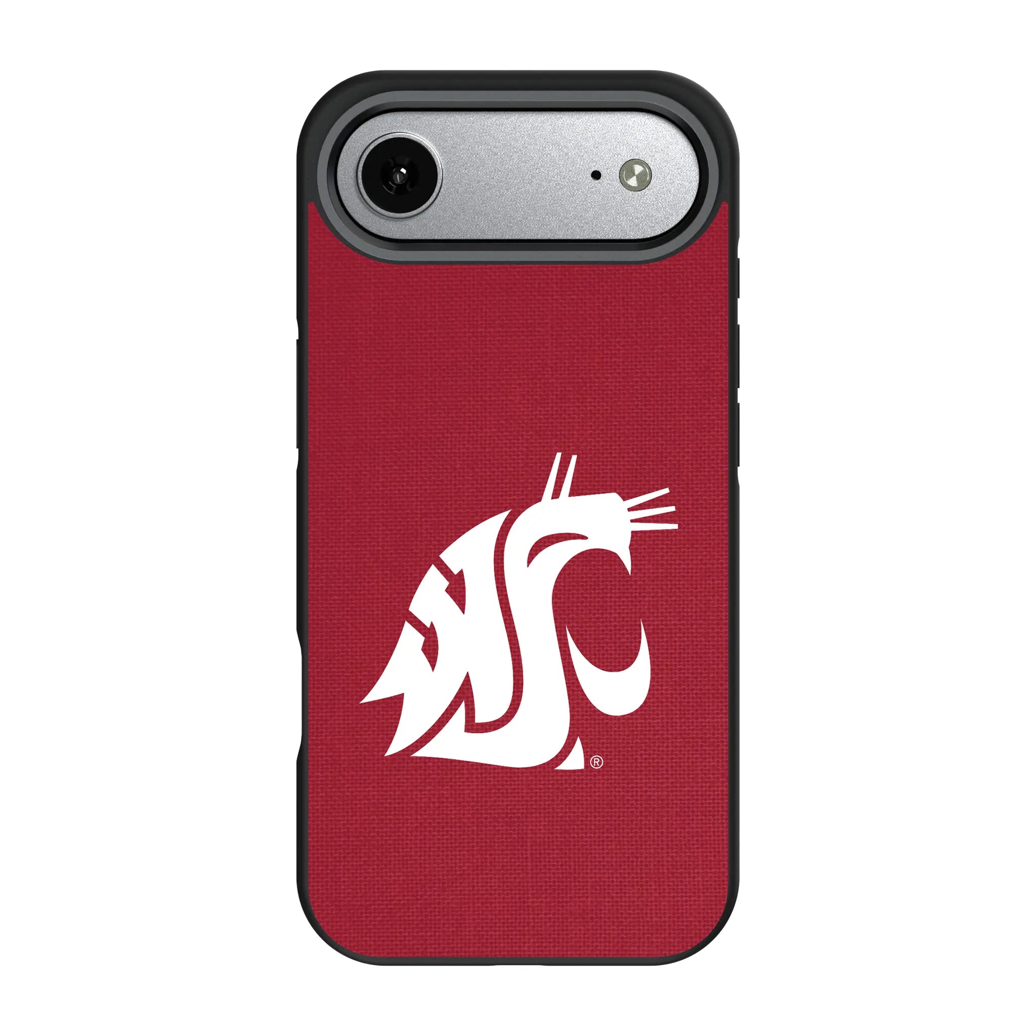 Washington State University Cougars Solid Bump Phone Case