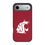 Washington State University Cougars Solid Bump Phone Case