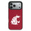 Washington State University Cougars Solid Bump Phone Case