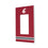 Washington State University Cougars Stripe Hidden-Screw Light Switch Plate