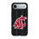 Washington State University Cougars Text Backdrop MagSafe Compatible Phone Case for Apple iPhone