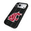 Washington State University Cougars Text Backdrop MagSafe Compatible Phone Case for Apple iPhone