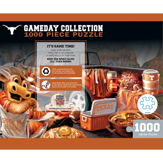 Texas Longhorns - Gameday 1000 Piece Jigsaw Puzzle - 757 Sports Collectibles