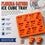 Florida Gators Ice Cube Tray - Chill Out with Team Spirit!