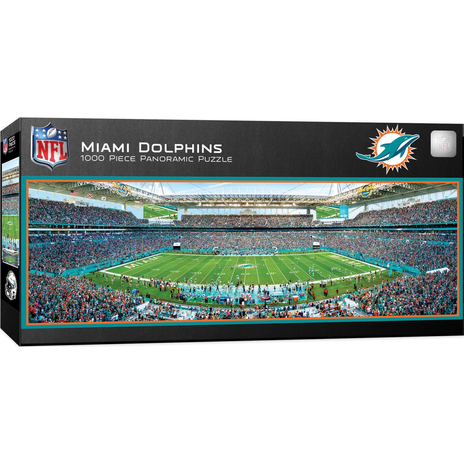 Miami Dolphins 1000 Piece Panoramic Jigsaw Puzzle