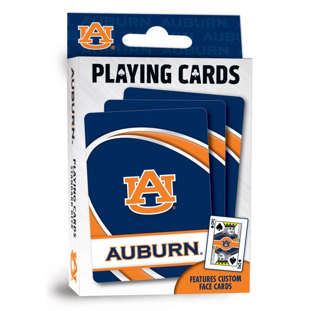 Auburn Tigers 54-Card Deck Playing Cards - Sports Gifts, Sports Memorabilia, Sports Collectibles, Fan Shop