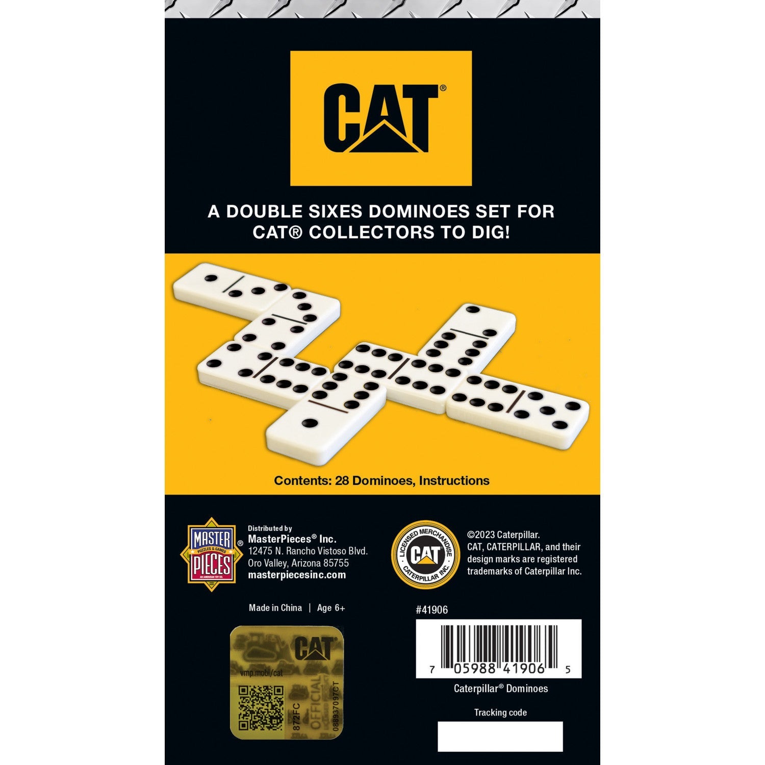 CAT - Caterpillar Dominoes - 757 Sports Collectibles